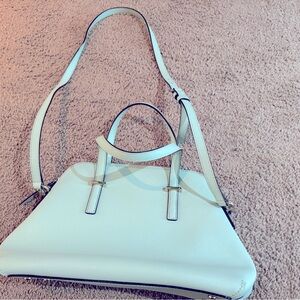 Kate Spade green/mint cross-body handbag